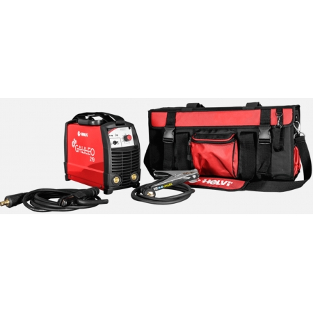 Helvi Galileo 219 kit bolsa rígida | Máquina de soldadura inverter MMA